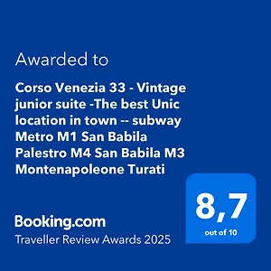  Apartamento Montenapoleone Junior Suite - Metro'Subway Palestro -San Babila